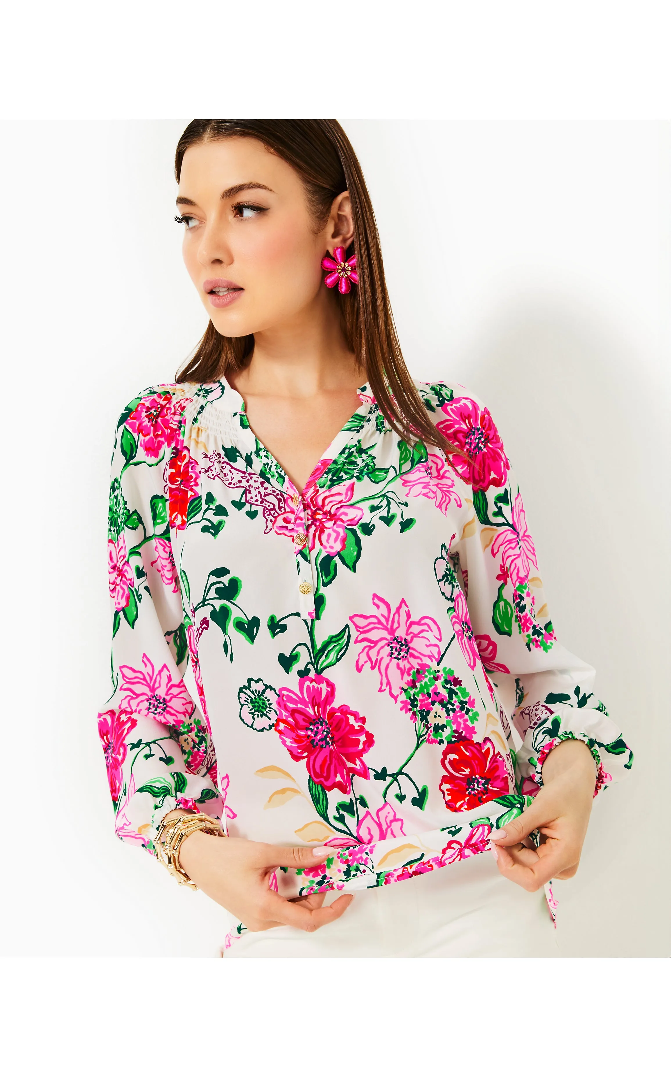 Elsa Silk Top
