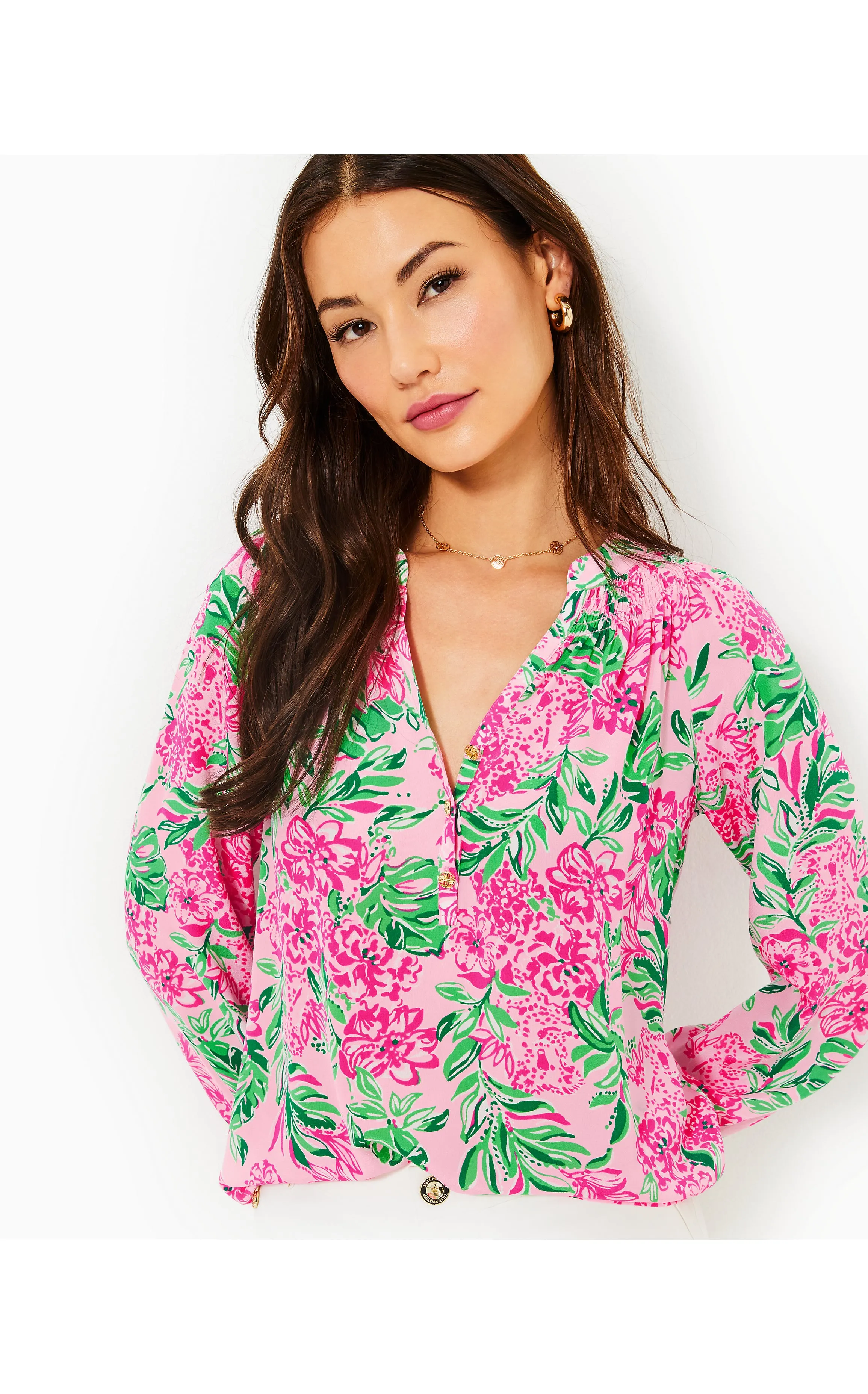 Elsa Silk Top