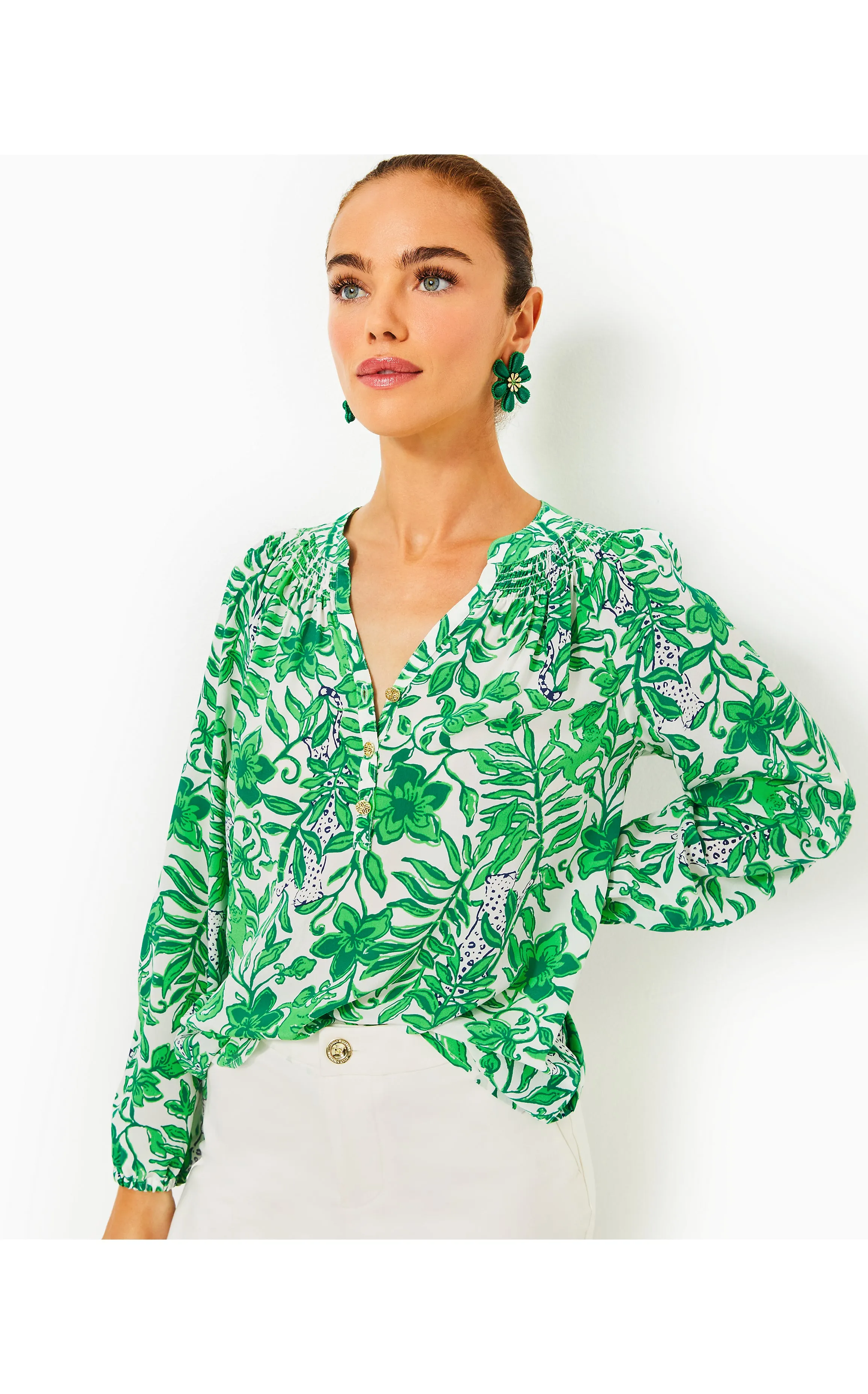 Elsa Silk Top