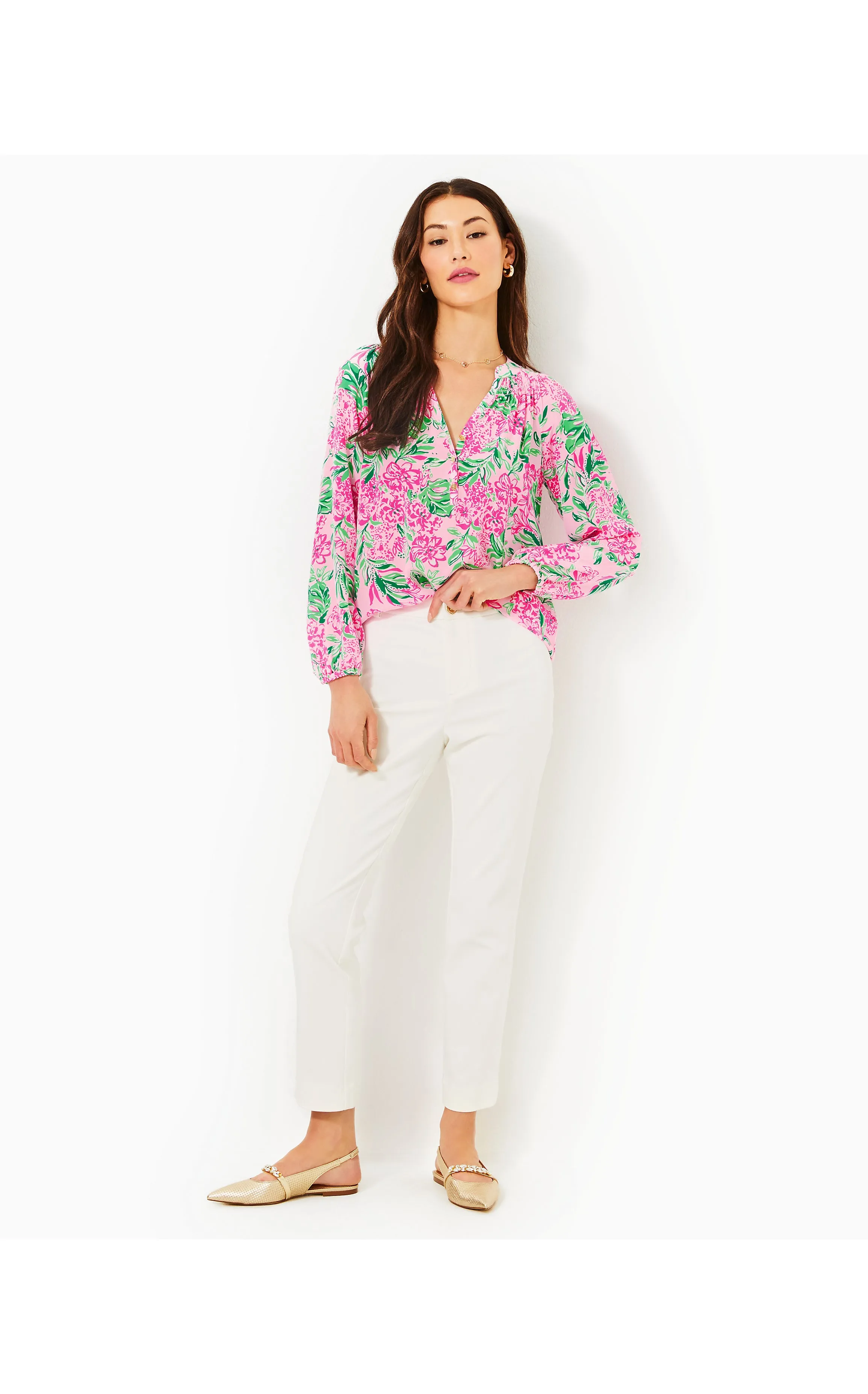 Elsa Silk Top