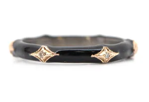 Enamel Crivelli Stack Band Ring