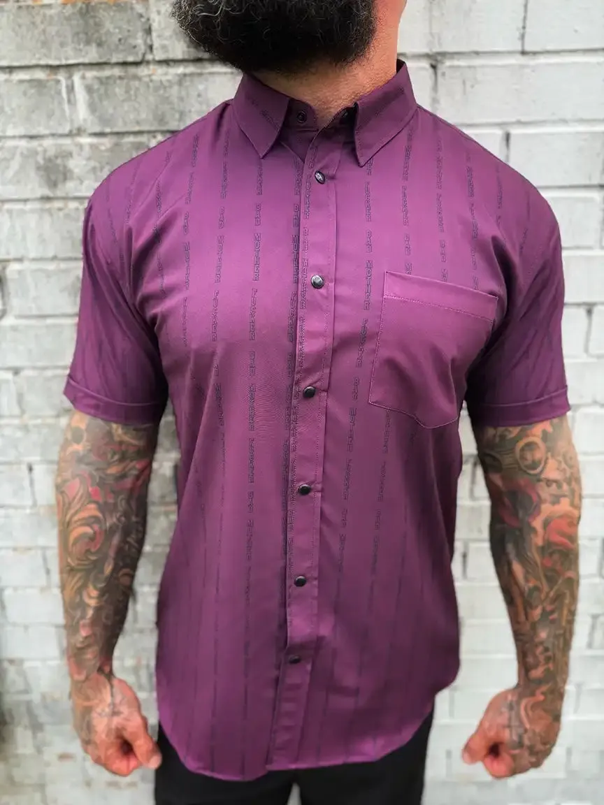 ESSENTIAL B.M.F. BLACK PEARL SNAP BUTTON UP