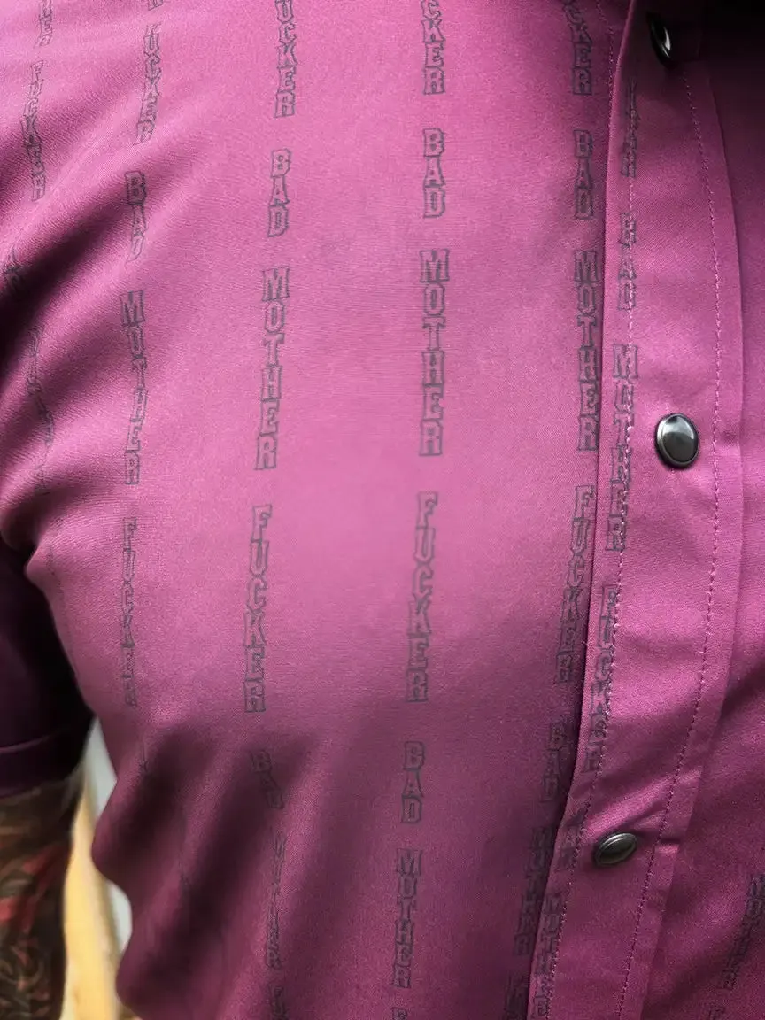 ESSENTIAL B.M.F. BLACK PEARL SNAP BUTTON UP