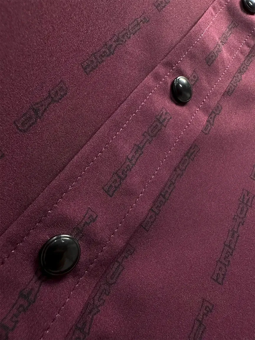 ESSENTIAL B.M.F. BLACK PEARL SNAP BUTTON UP