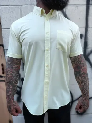 ESSENTIAL LEMON DROP BUTTON UP