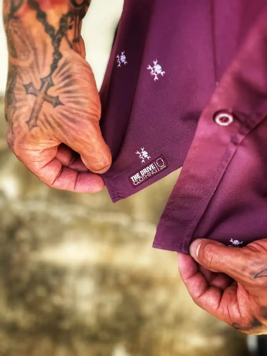 ESSENTIAL NOBODY CARES BUTTON UP
