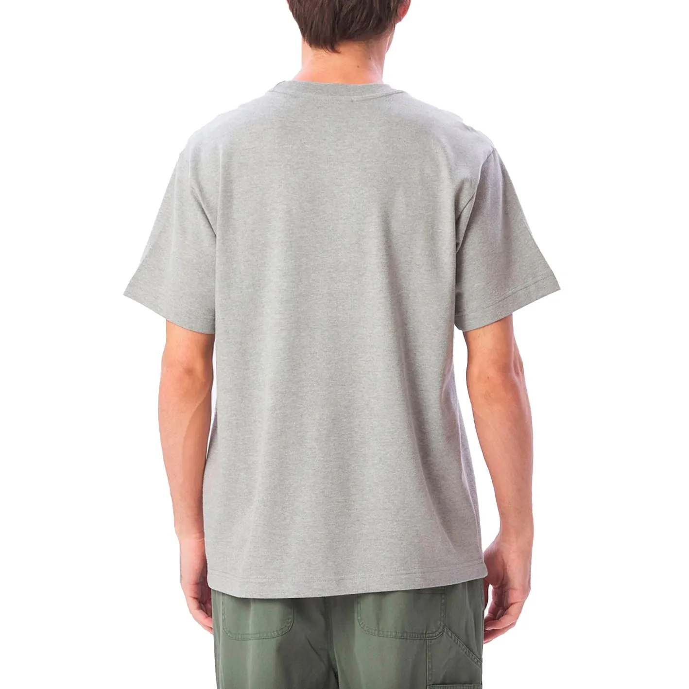 Established works eyes tee ss Ash grey