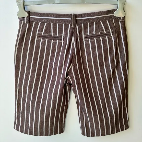 EUC Tory Burch Striped Cotton shorts, size 6