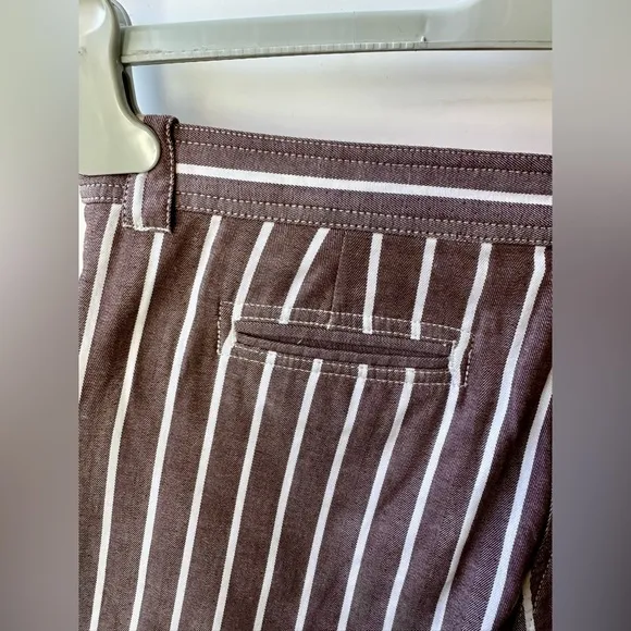 EUC Tory Burch Striped Cotton shorts, size 6