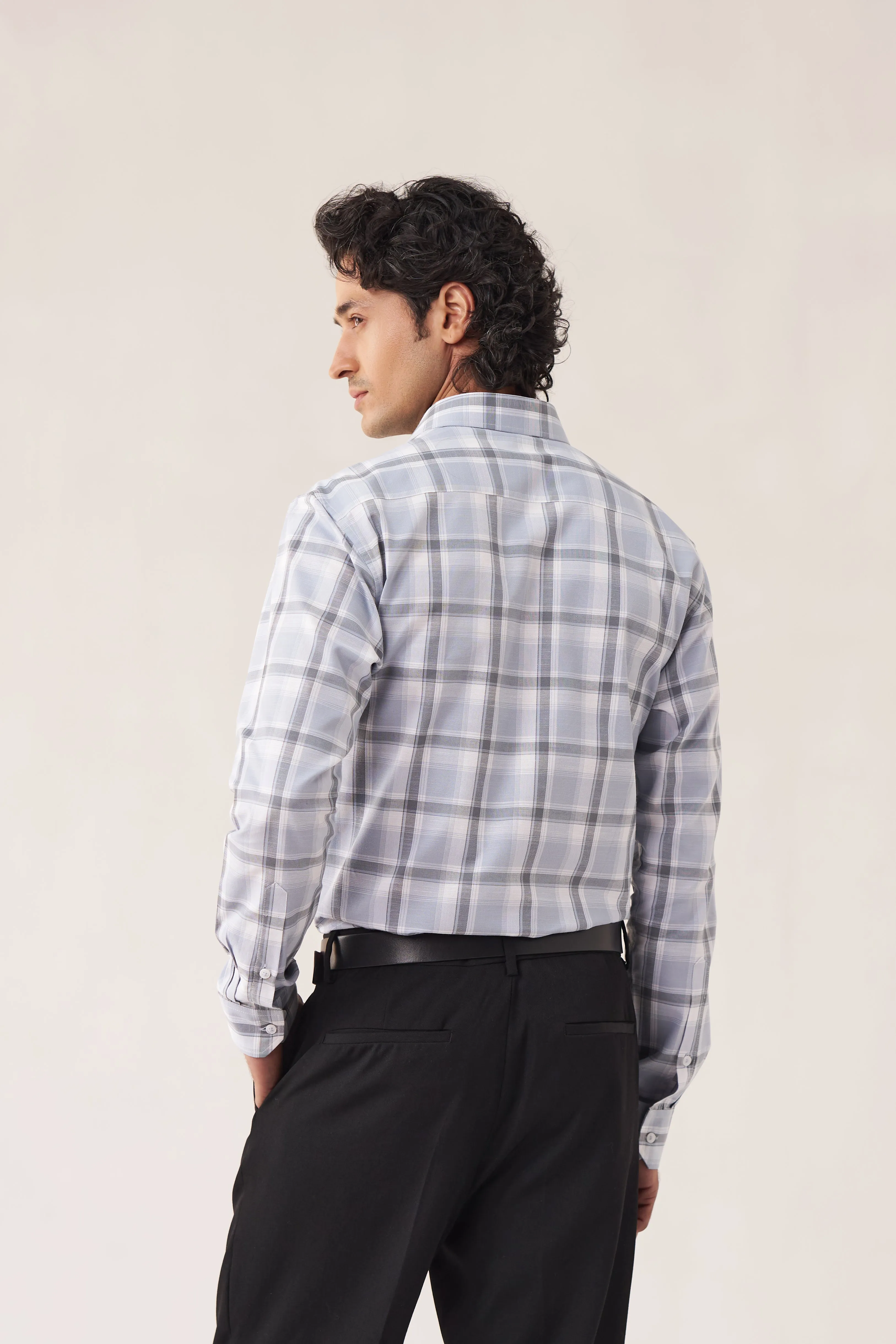 Executive Grey checks