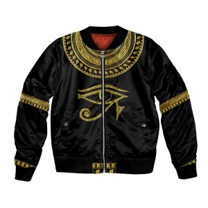 Eyes Of Horus Bomber Jacket Egyptian Art DT02