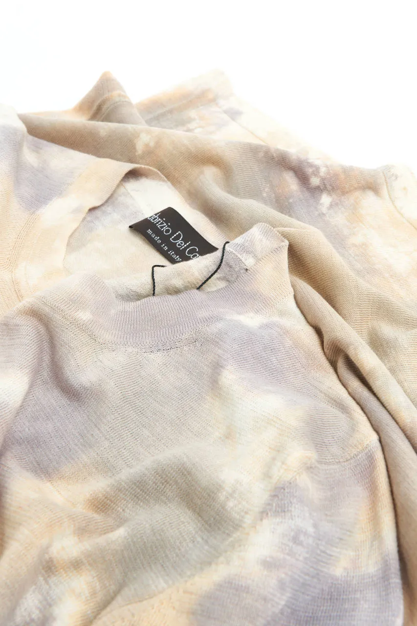 Fabrizio Del Carlo Knit Tee Clouds Impressionismo