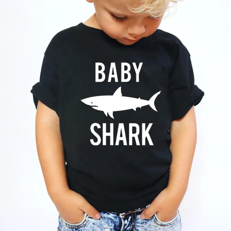 Family Matching Shark T-shirts