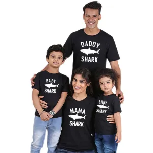 Family Matching Shark T-shirts