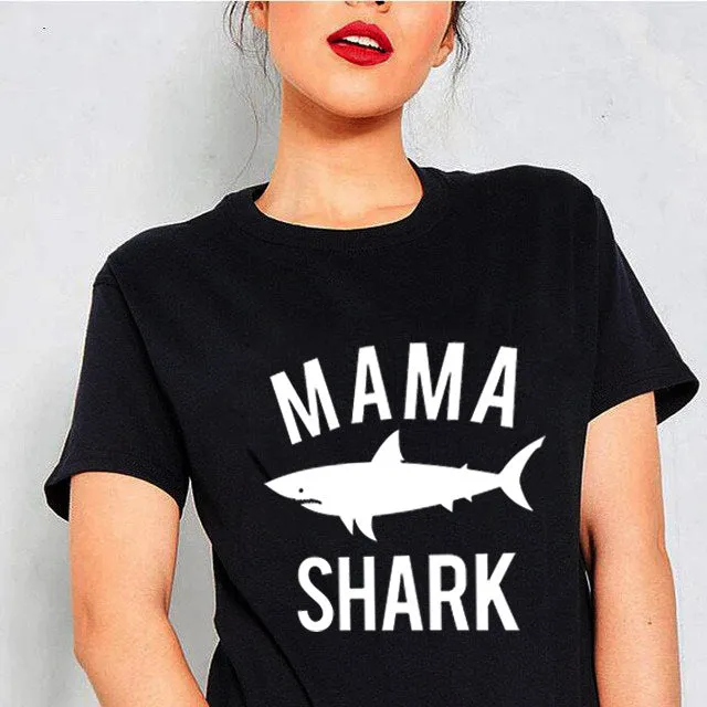 Family Matching Shark T-shirts
