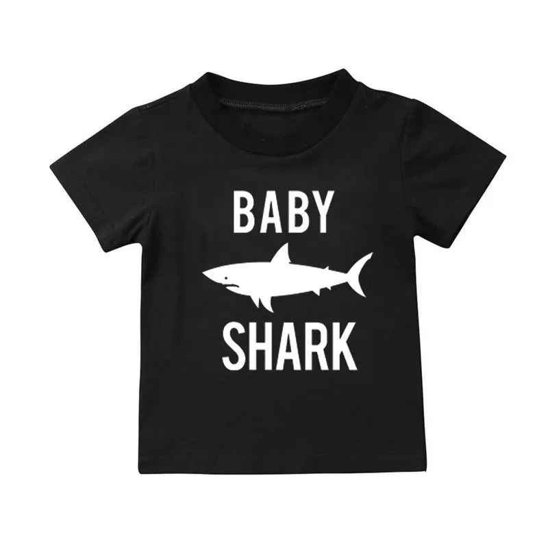 Family Matching Shark T-shirts