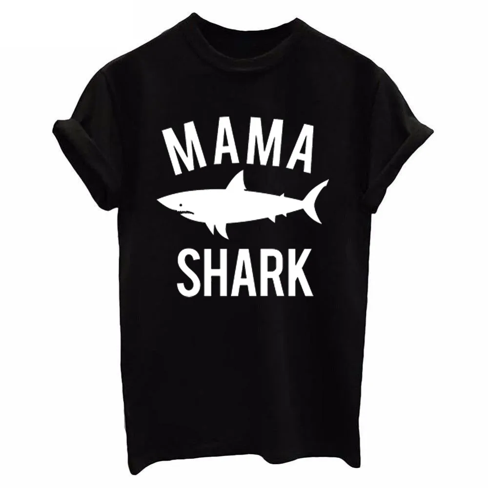Family Matching Shark T-shirts