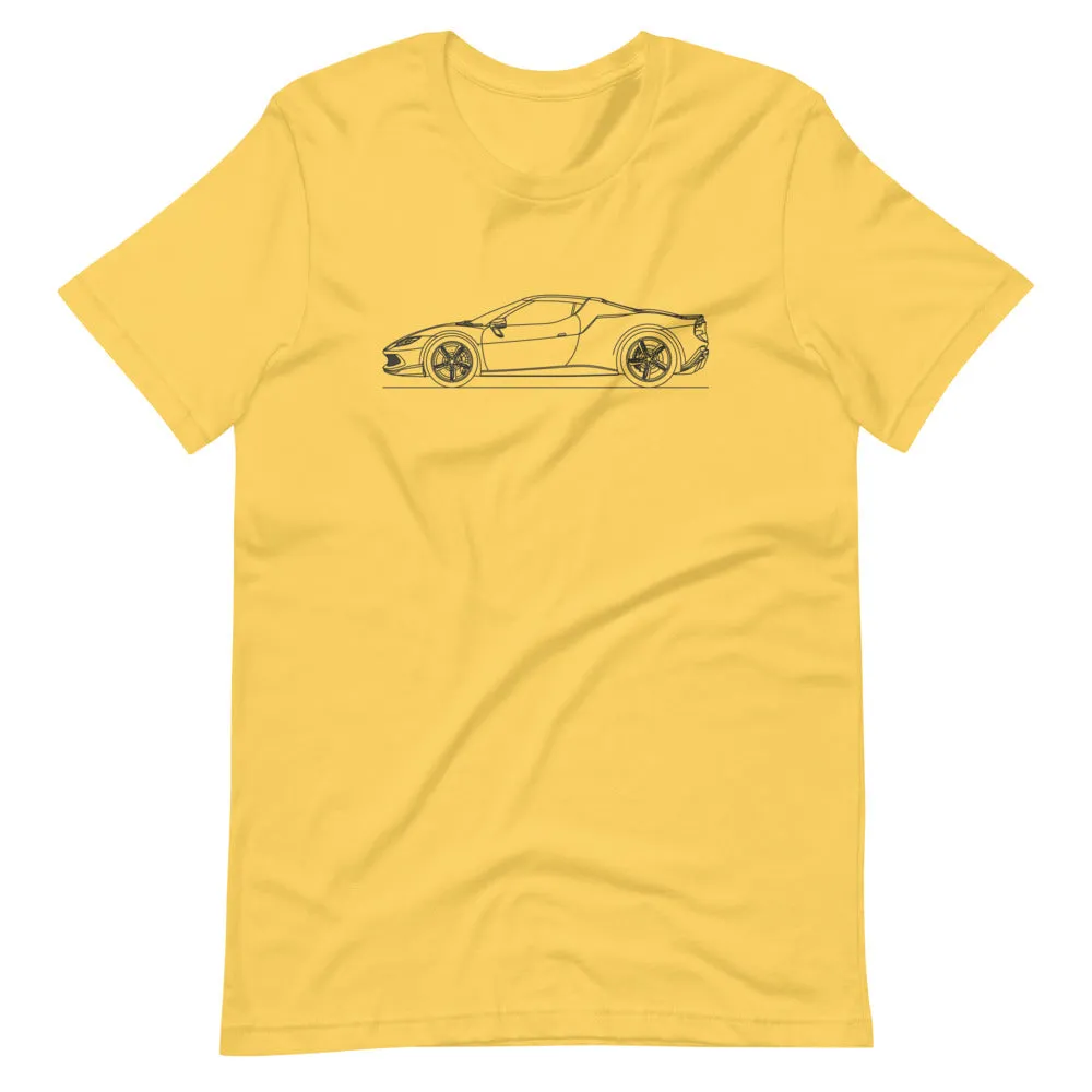 Ferrari 296 GTB silhouette T-shirt