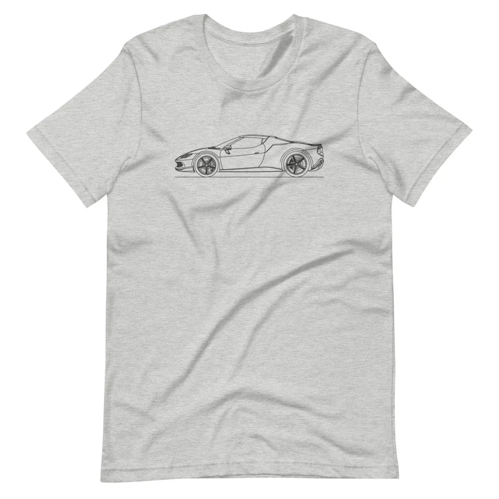 Ferrari 296 GTB silhouette T-shirt