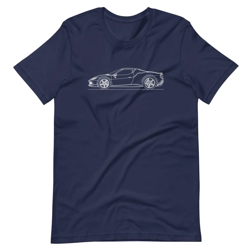 Ferrari 296 GTB silhouette T-shirt
