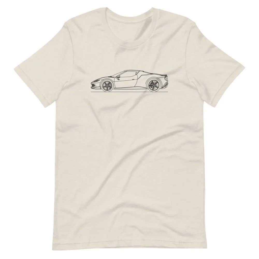 Ferrari 296 GTB silhouette T-shirt