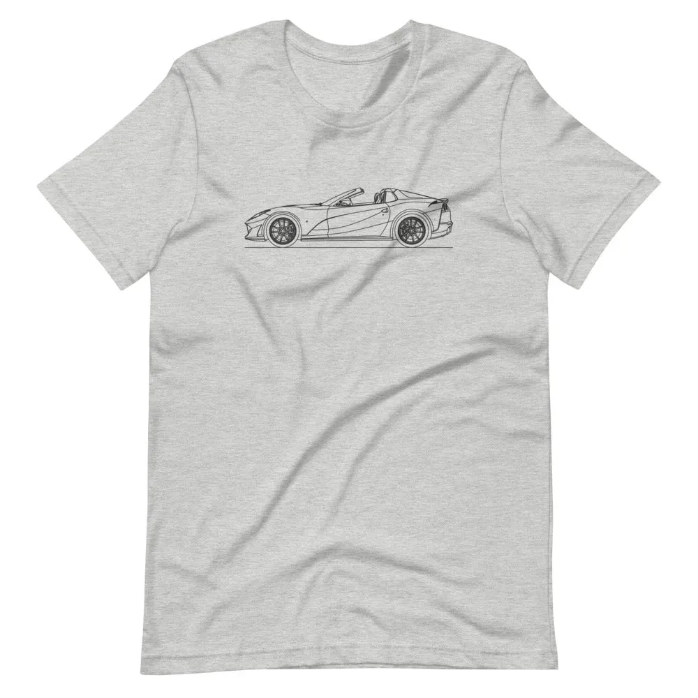 Ferrari 812 GTS silhouette T-shirt