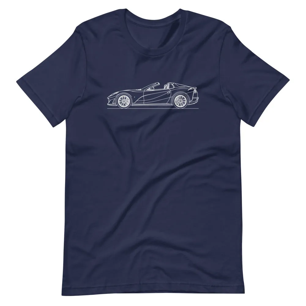 Ferrari 812 GTS silhouette T-shirt