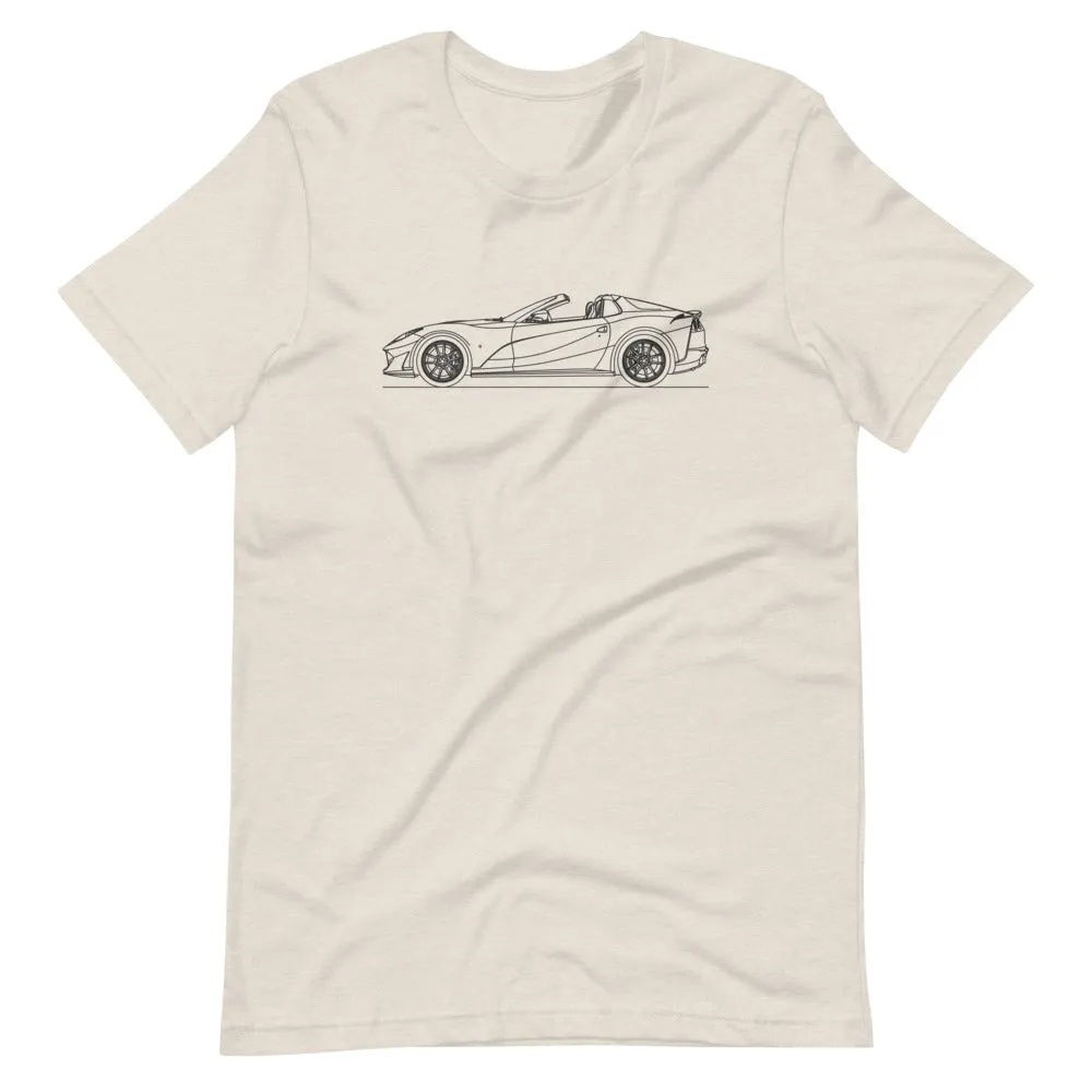 Ferrari 812 GTS silhouette T-shirt
