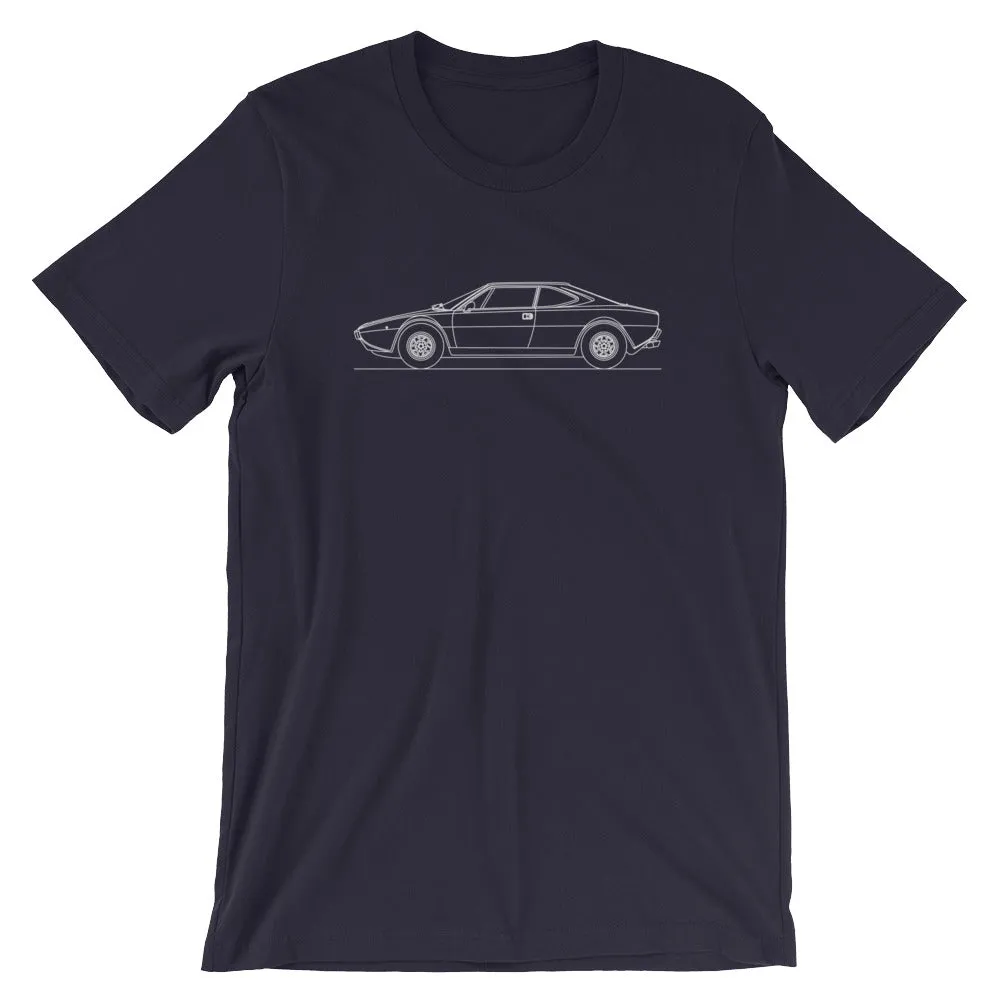Ferrari Dino 308 GT silhouette T-shirt