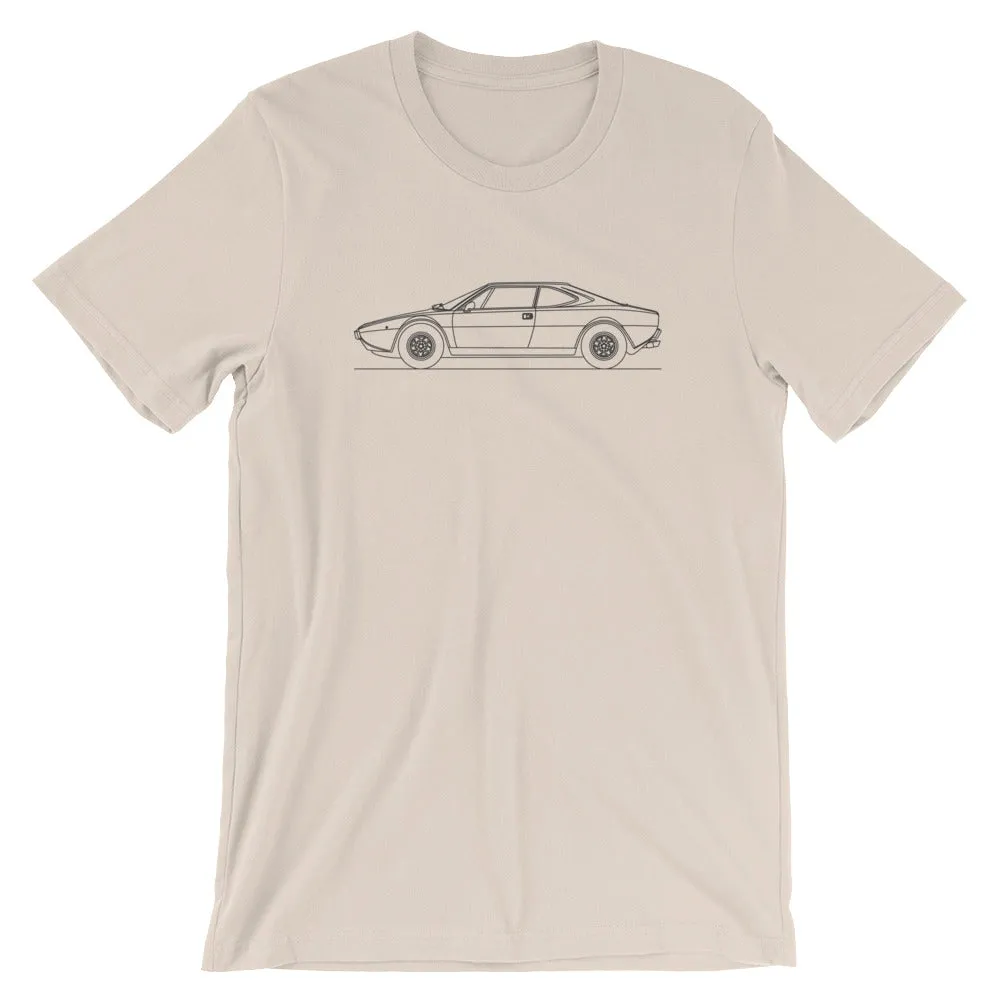 Ferrari Dino 308 GT silhouette T-shirt
