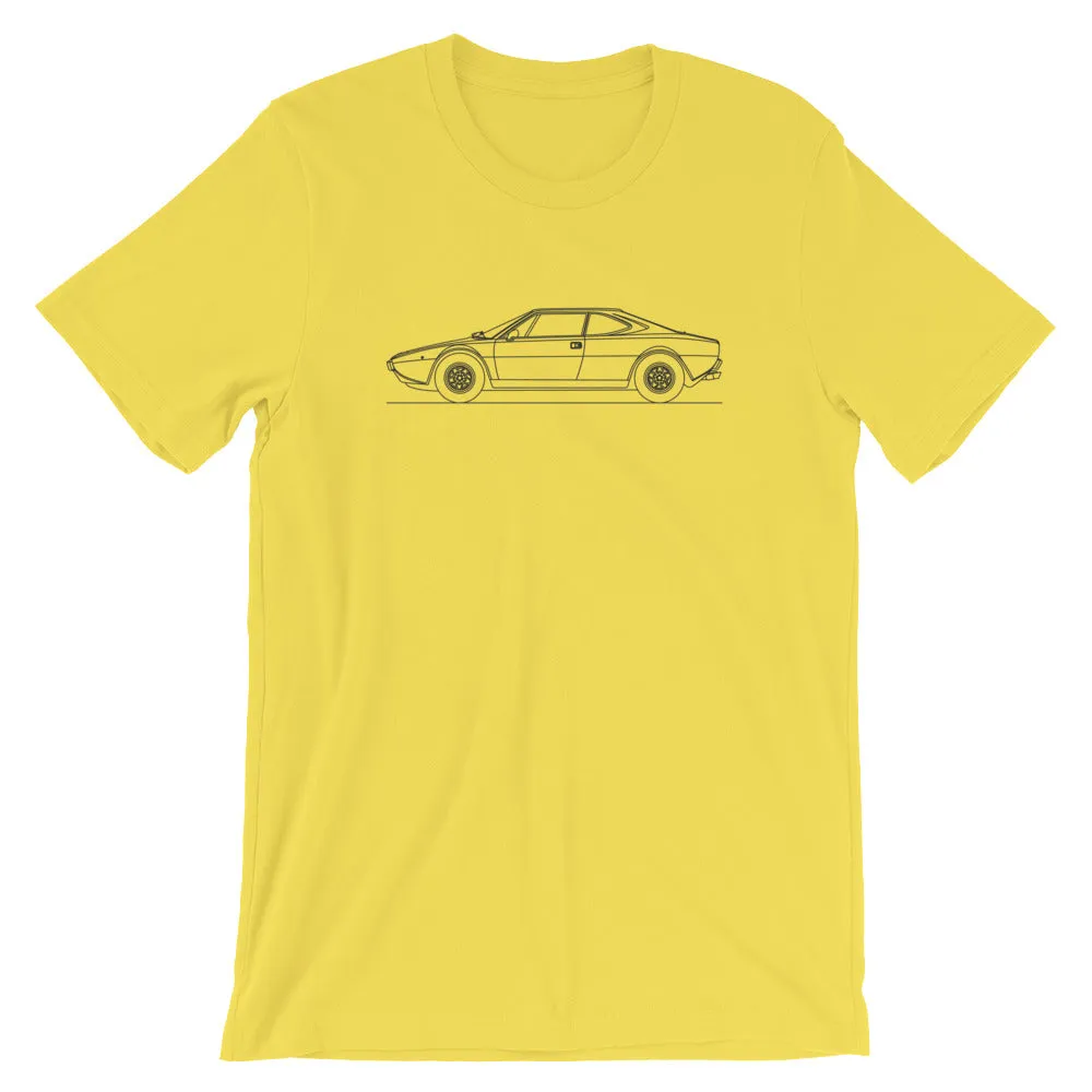 Ferrari Dino 308 GT silhouette T-shirt