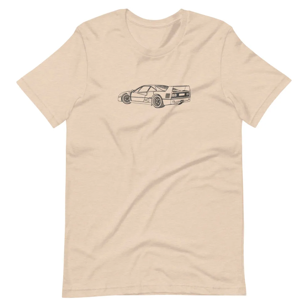 Ferrari F40 Silhouette T-shirt