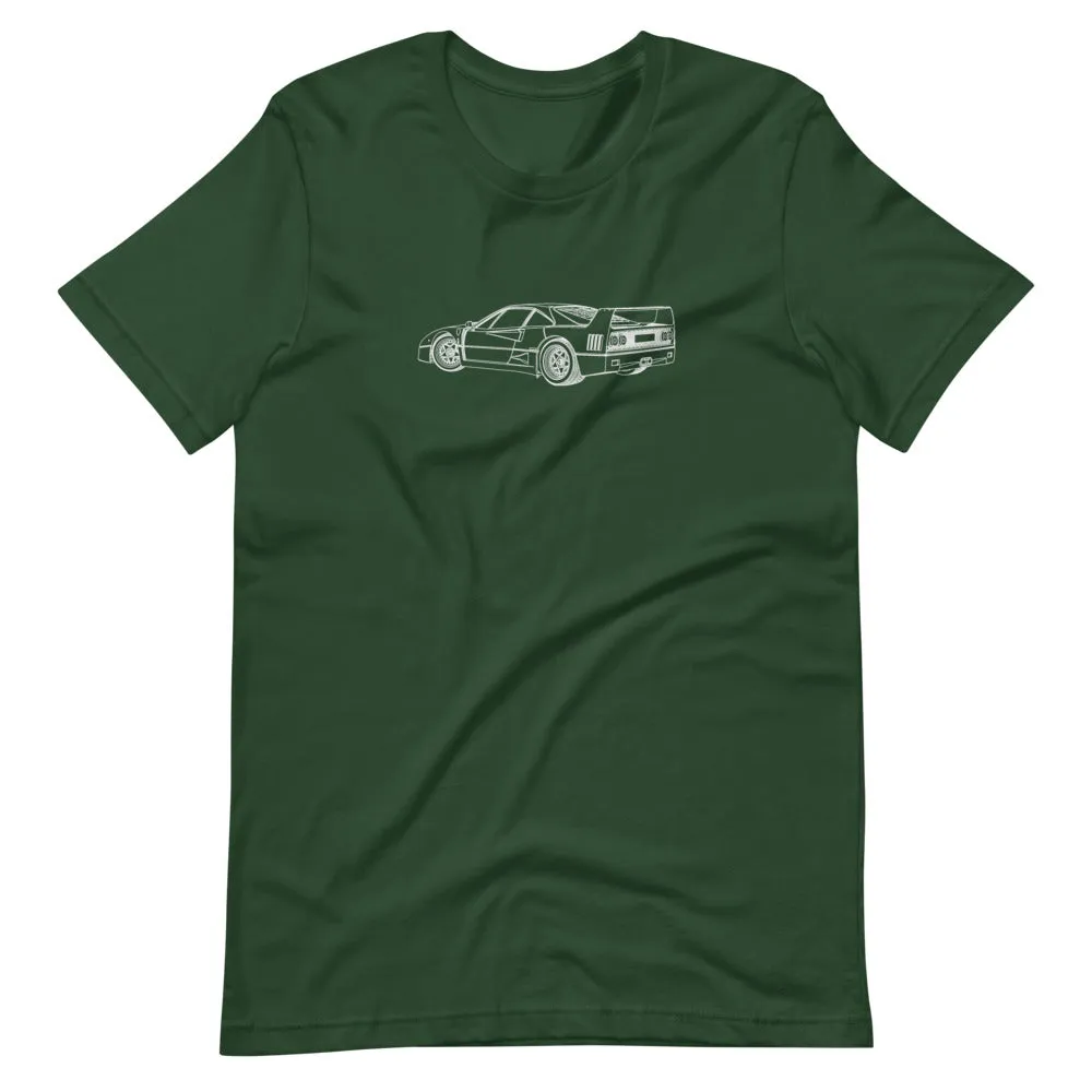 Ferrari F40 Silhouette T-shirt