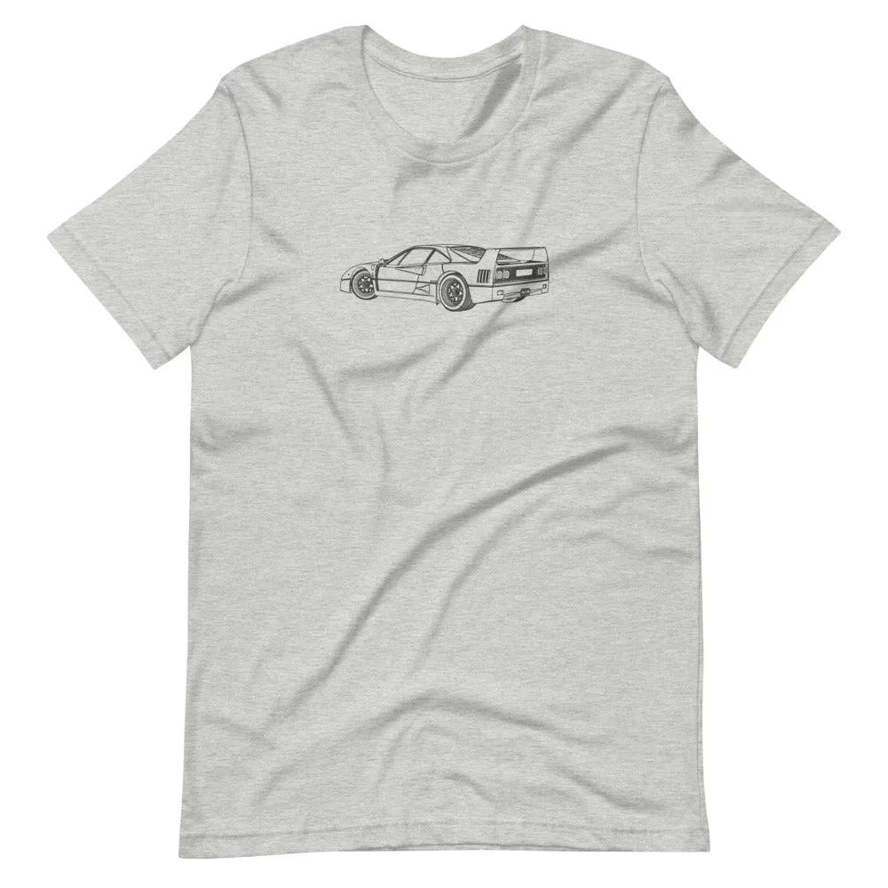 Ferrari F40 Silhouette T-shirt