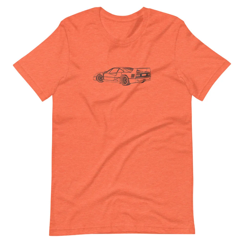 Ferrari F40 Silhouette T-shirt