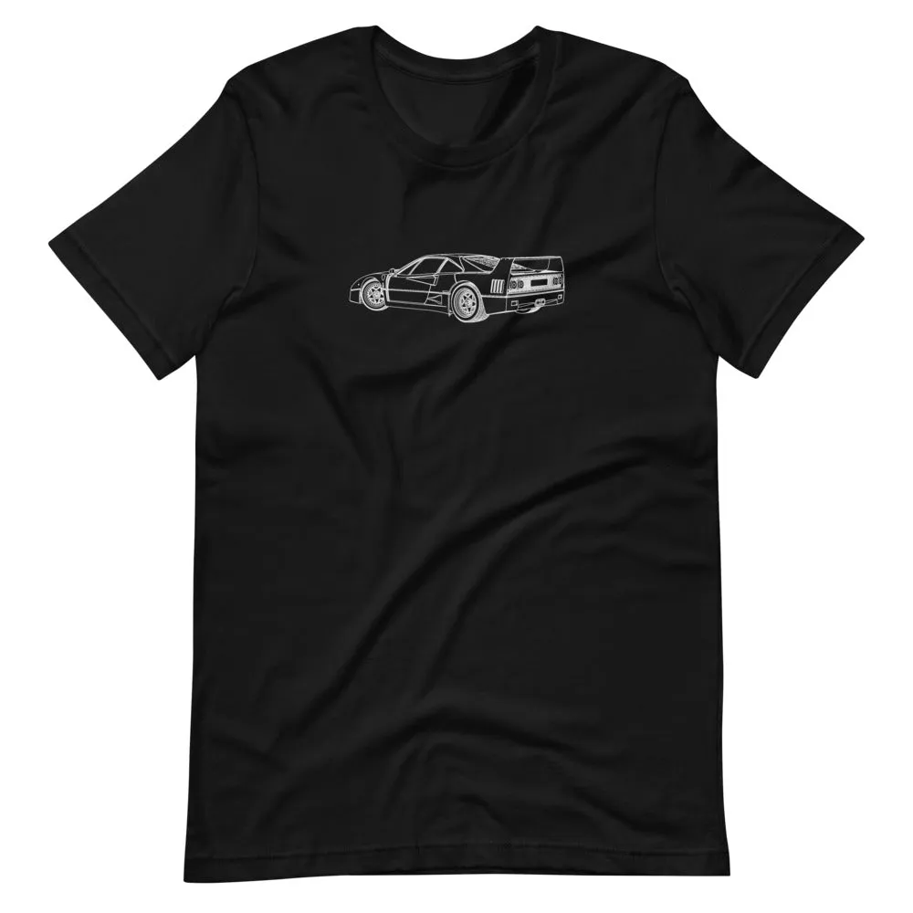 Ferrari F40 Silhouette T-shirt