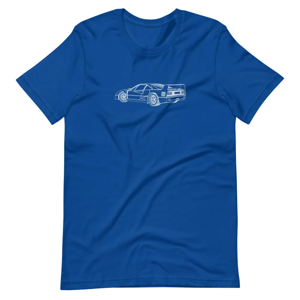 Ferrari F40 Silhouette T-shirt