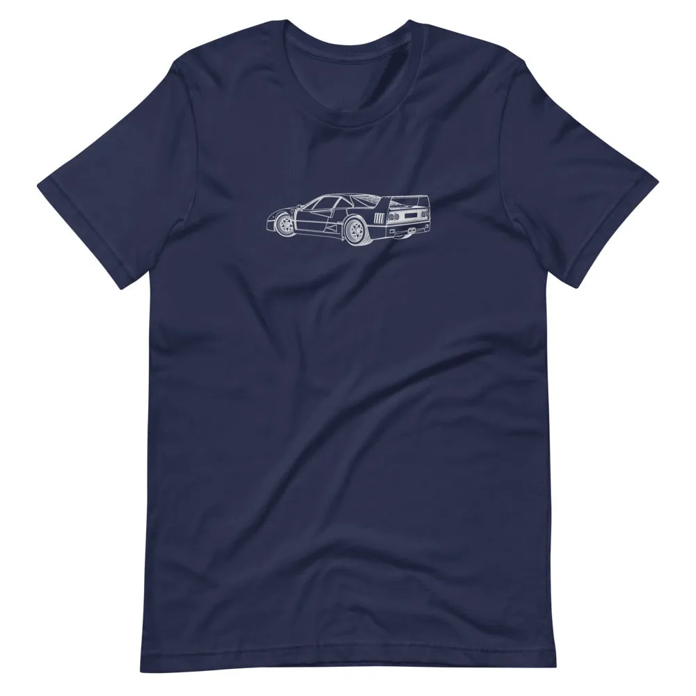 Ferrari F40 Silhouette T-shirt