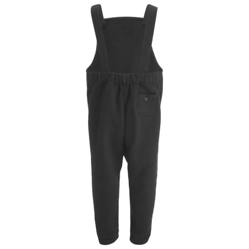 Fleece lined wild child black dungarees (6 months to 3 years)
