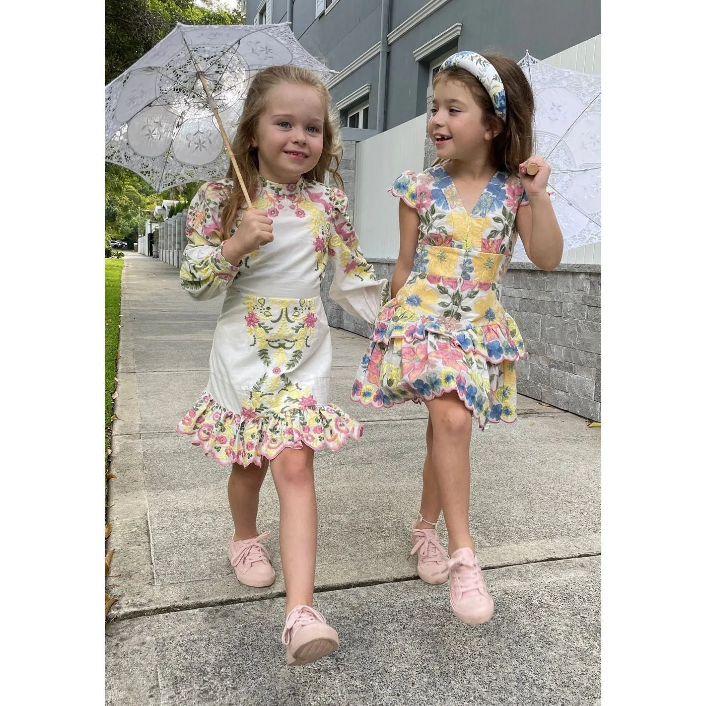 Fleur Embroidered Dress