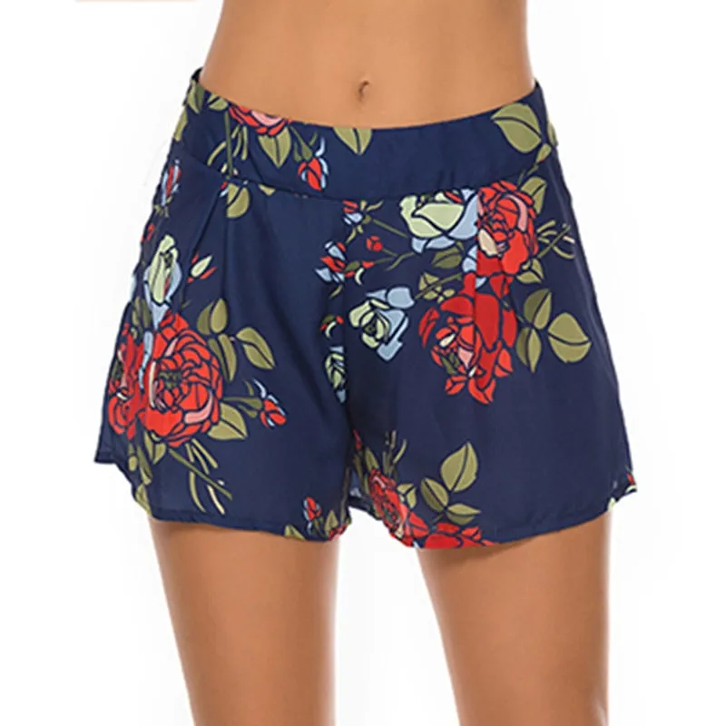 Flower Print Short