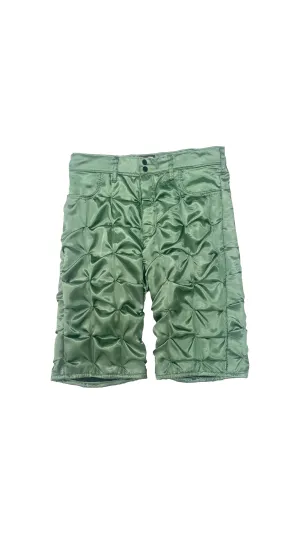FLUIDITY GREEN SHORTS