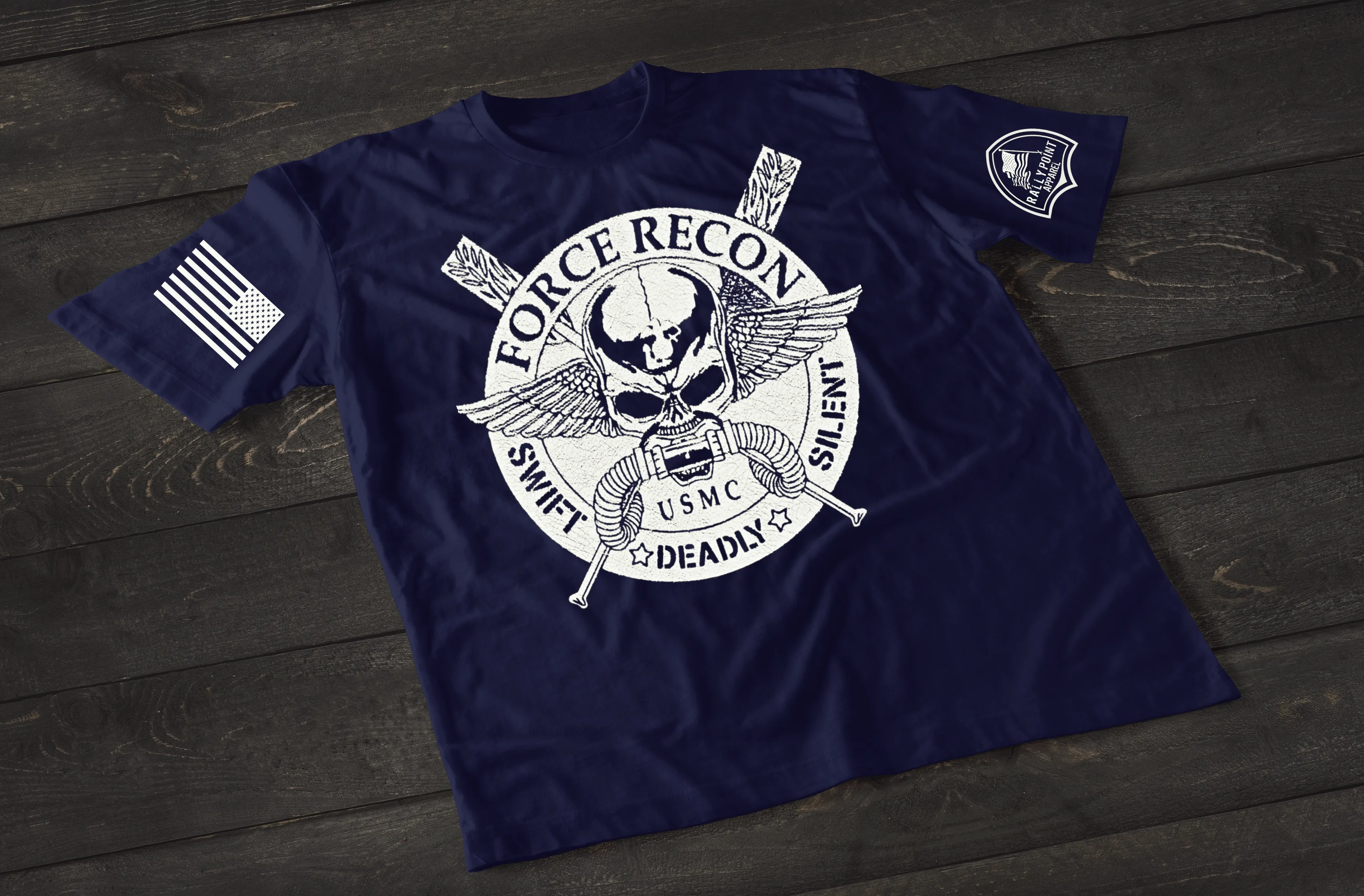Force Recon Marine Patriotic Shirt