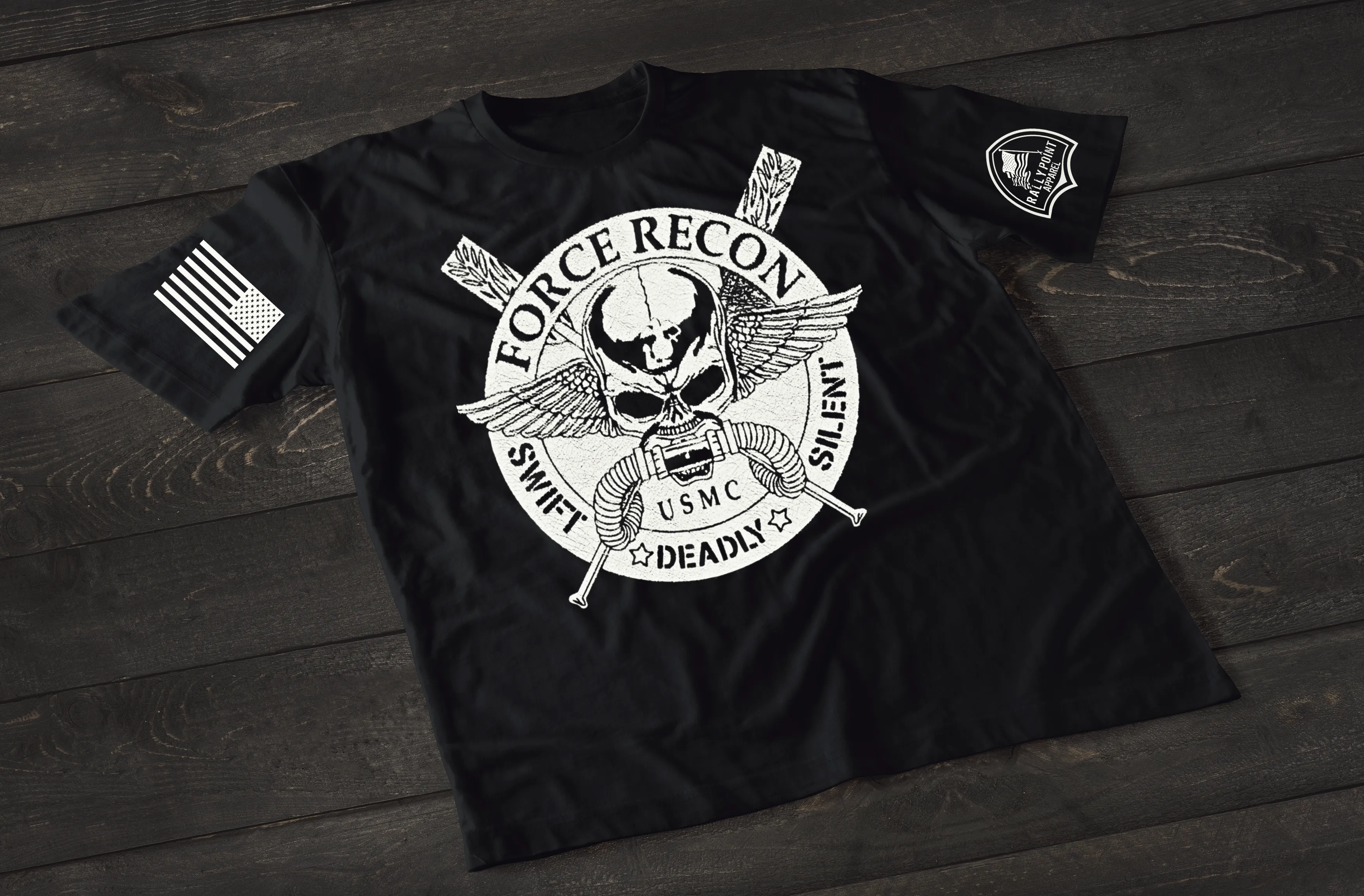 Force Recon Marine Patriotic Shirt