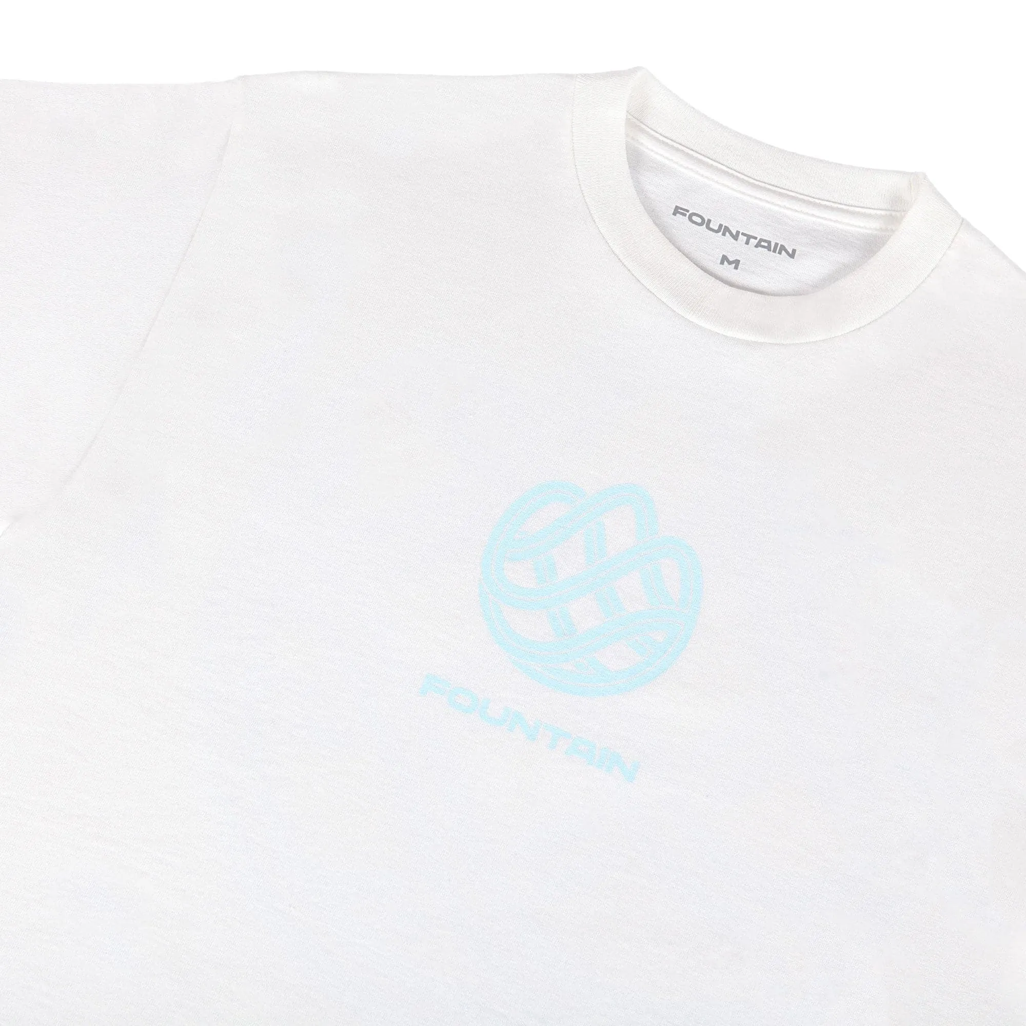 Fountain 'Logo' T-Shirt (White)
