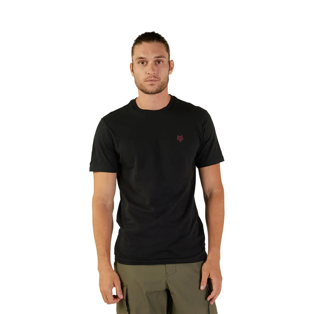 Fox Faded Out Ss Premium Tee - Black
