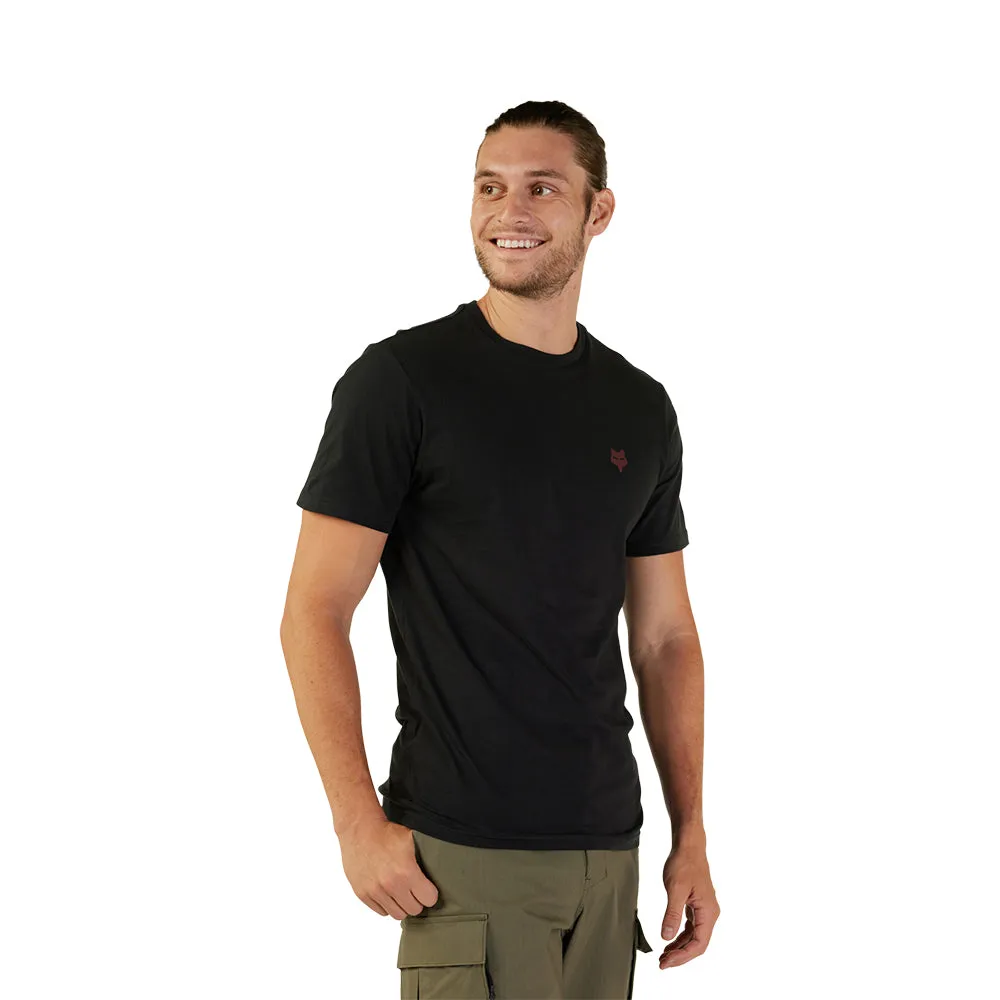 Fox Faded Out Ss Premium Tee - Black