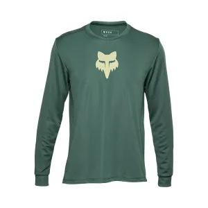 Fox Youth Ranger Ls Jersey - Hunter Green