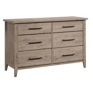 Freda 6 Drawer 50.9" W Double Dresser Union Rustic Color: Laurel Oak