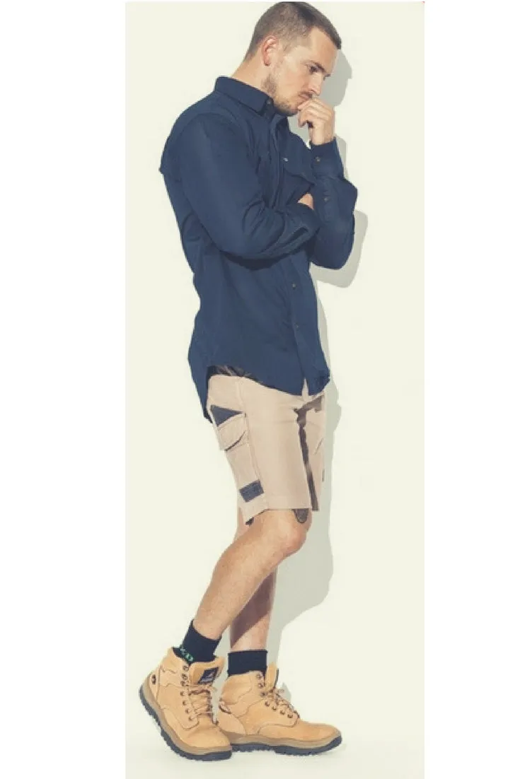 FXD WS◆3 STRETCH CARGO WORK SHORTS - 3 COLOURS